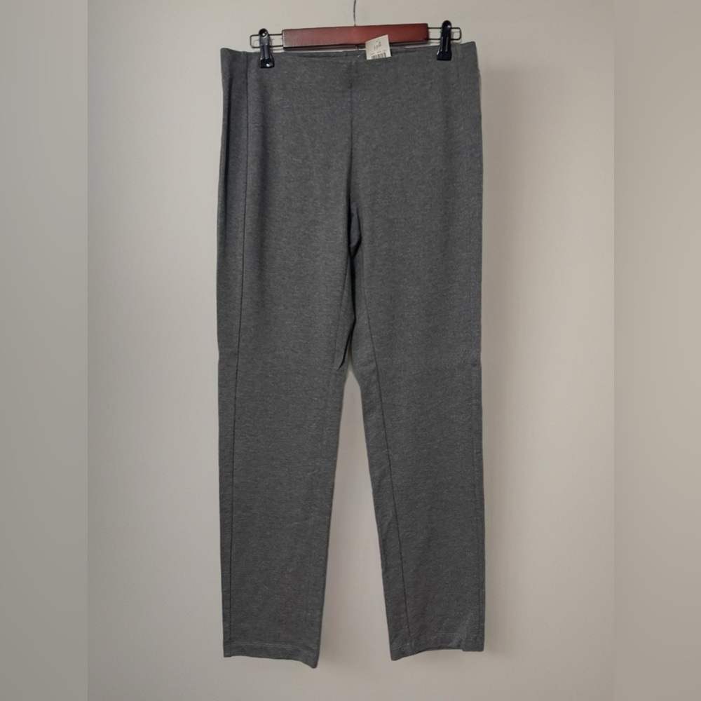 Pure Jill Slim Leg Pants Gray Size Small